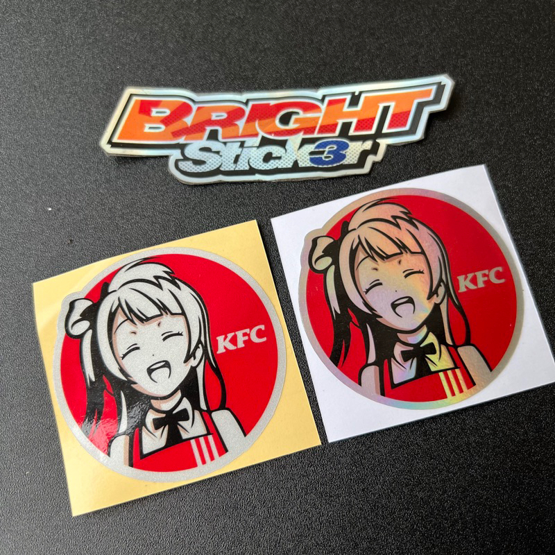 Sticker Stiker KFC Kotori Fried Chicken Love Live princutt