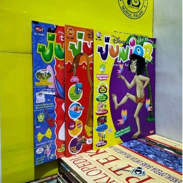 MAJALAH DISNEY JUNIOR EDISI KHUSUS SEPAKET 3 BUKU
