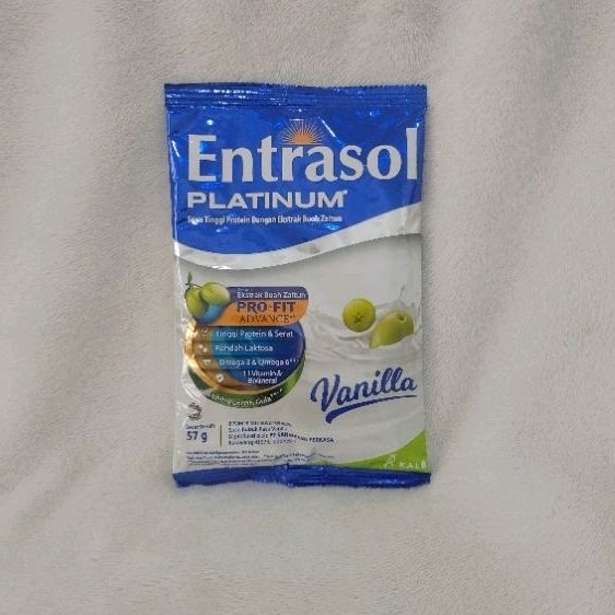 Entrasol Platinum Vanilla Sachet 57gr
