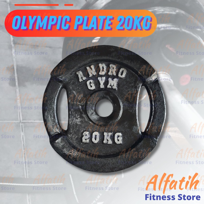 Olympic plate 20kg/plate barbel 20kg/piringan barbell 20kg