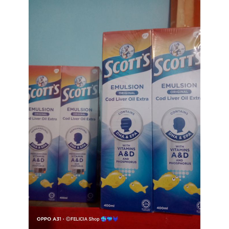 Scott's Emulsion COD Liver Oil Extra Original