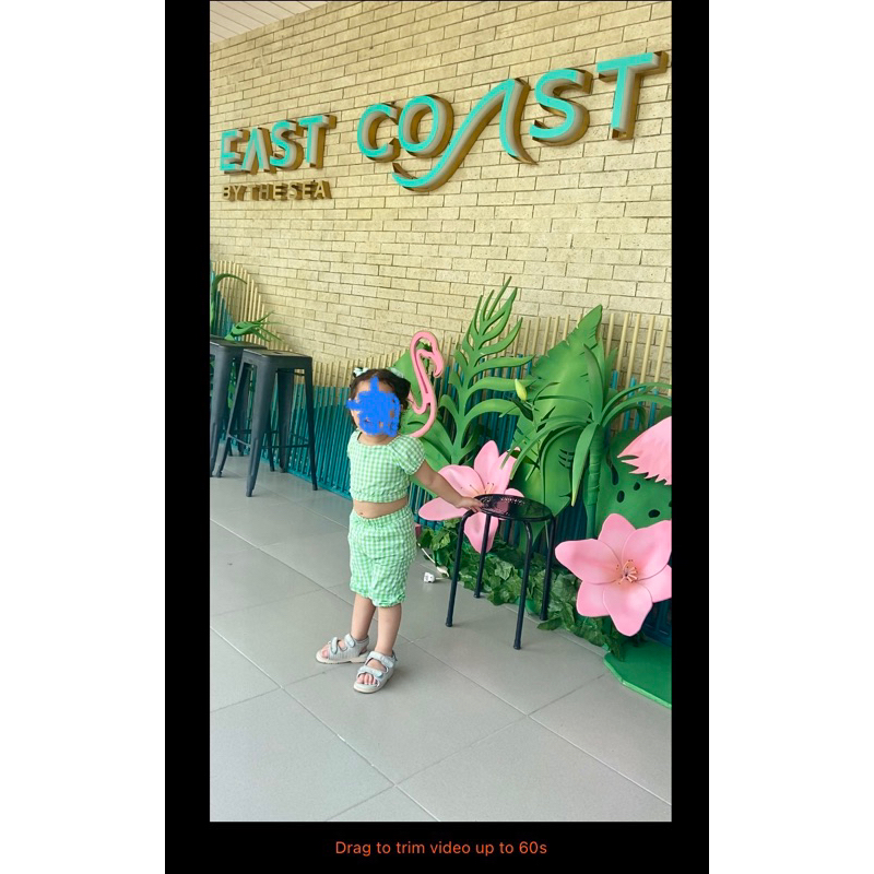 set baju anak crop top