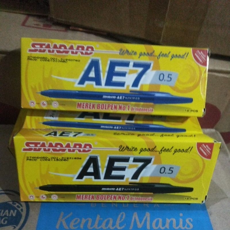

Bolpen Pulpen Standard AE7