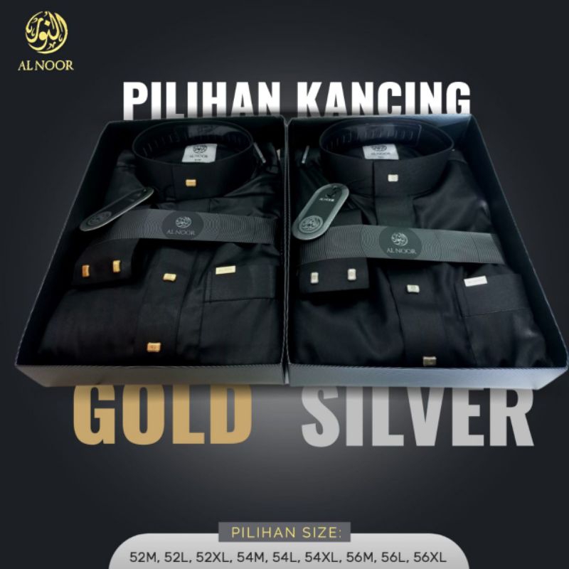 Jubah Al Noor Hitam Bordir Best Seller