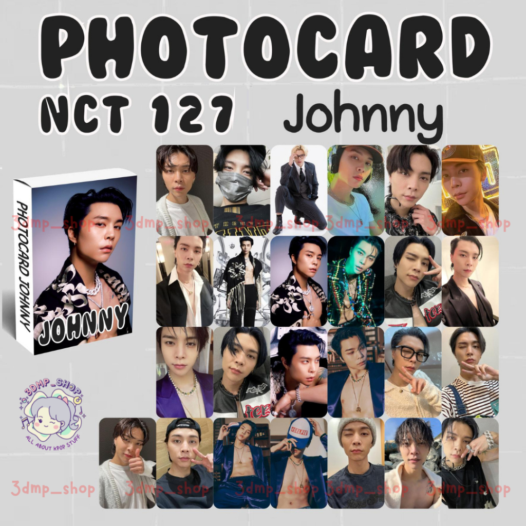 [25 Lembar] photocard lomo photo card NCT 127 Jaehyun Taeyong Doyoung Taeil Jungwoo Yuta Haechan Johnny Mark