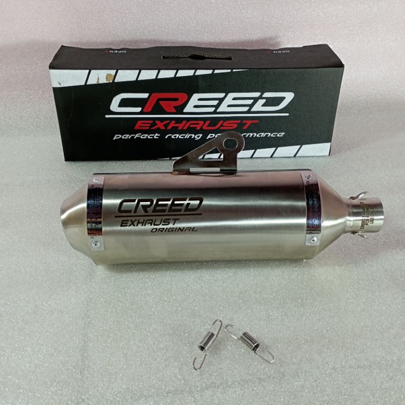 Creed Exhaust 100% Original , slincer only 38mm , for klx 150, crf 150, dtracker , wr155