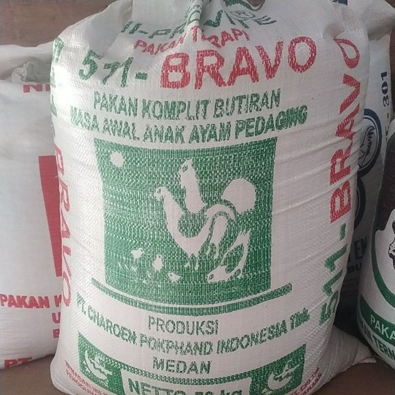 511 Bravo Pakan Ayam Komplit Butiran