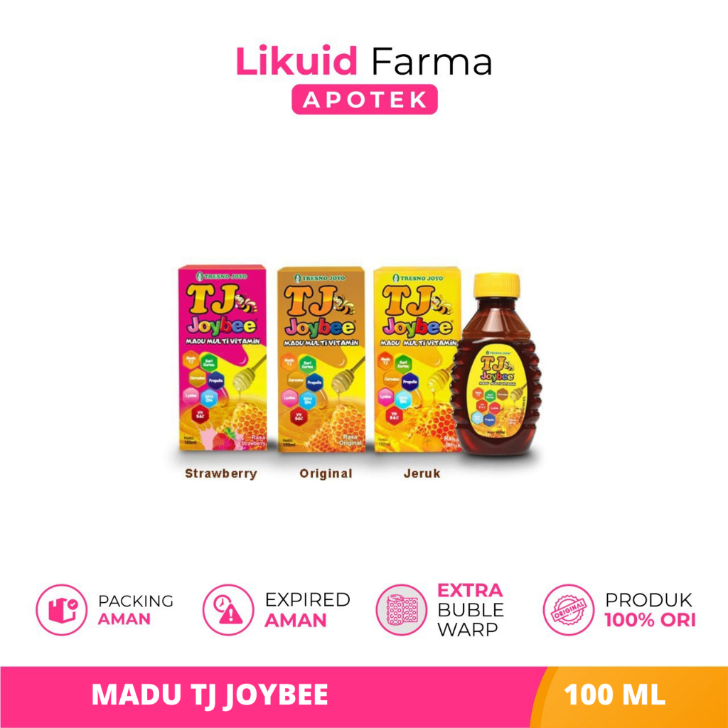 

Madu Tj Joybee / Madu Multivitamin Plus 100ml