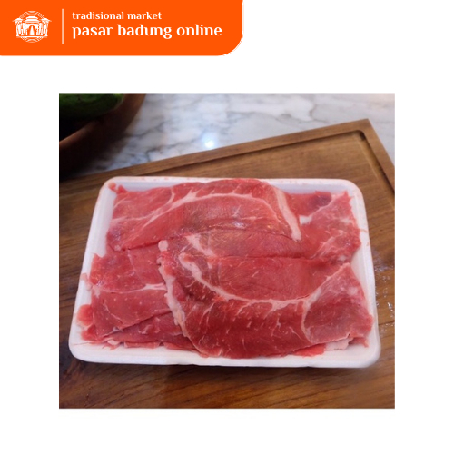 

Beef Slice Low Fat local / Shabu Shabu 500 gram