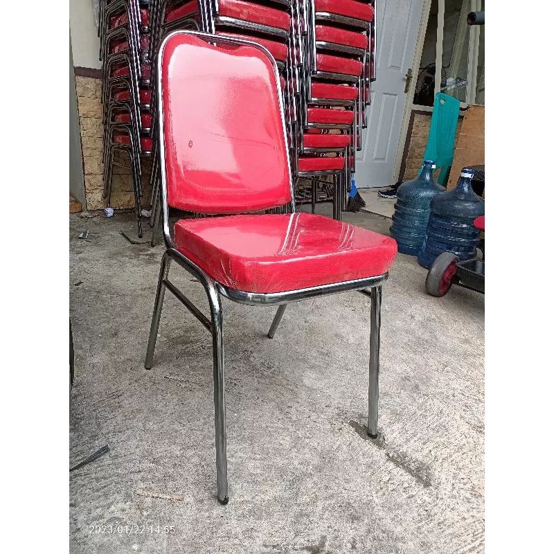 KURSI SUSUN STAINLESS KURSI KANTOR KURSI PESTA