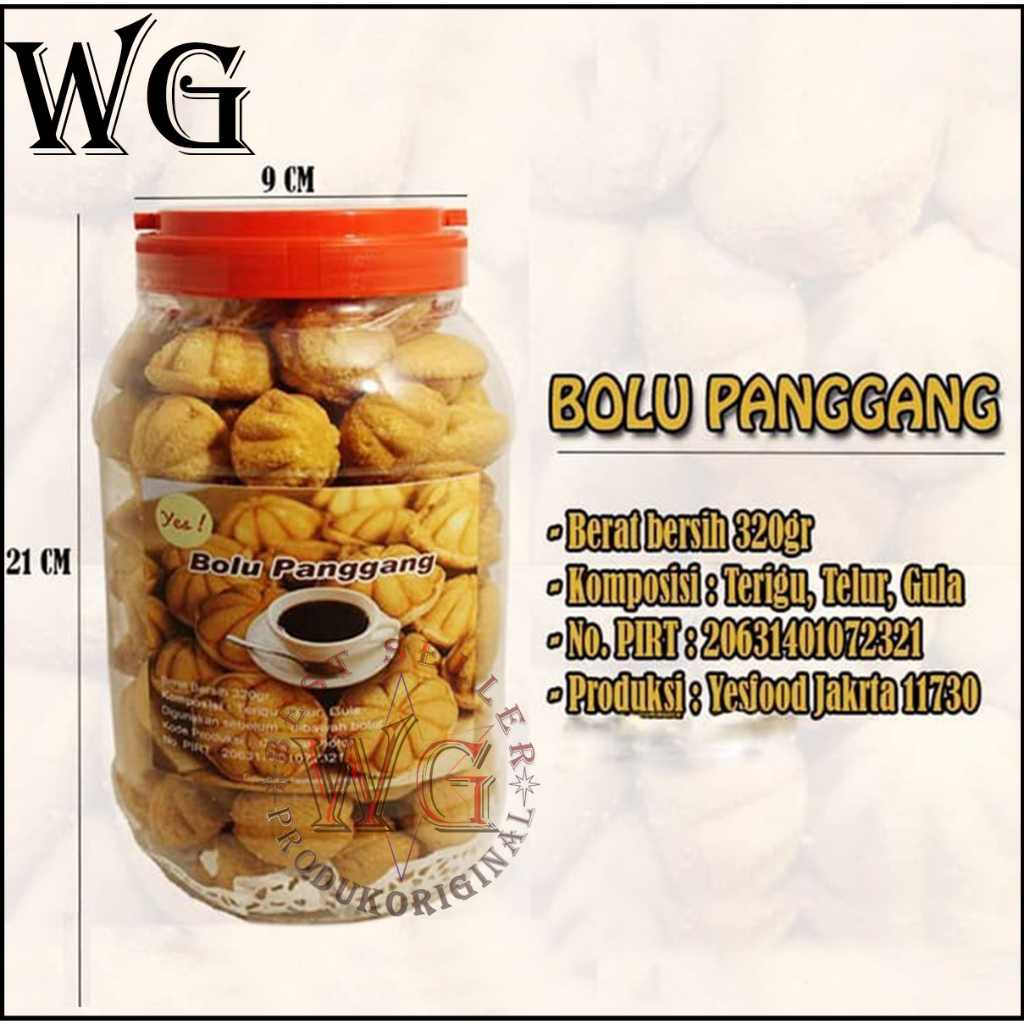 

Kue Bolu Panggang - Yes / Cemilan Gurih dan Renyah