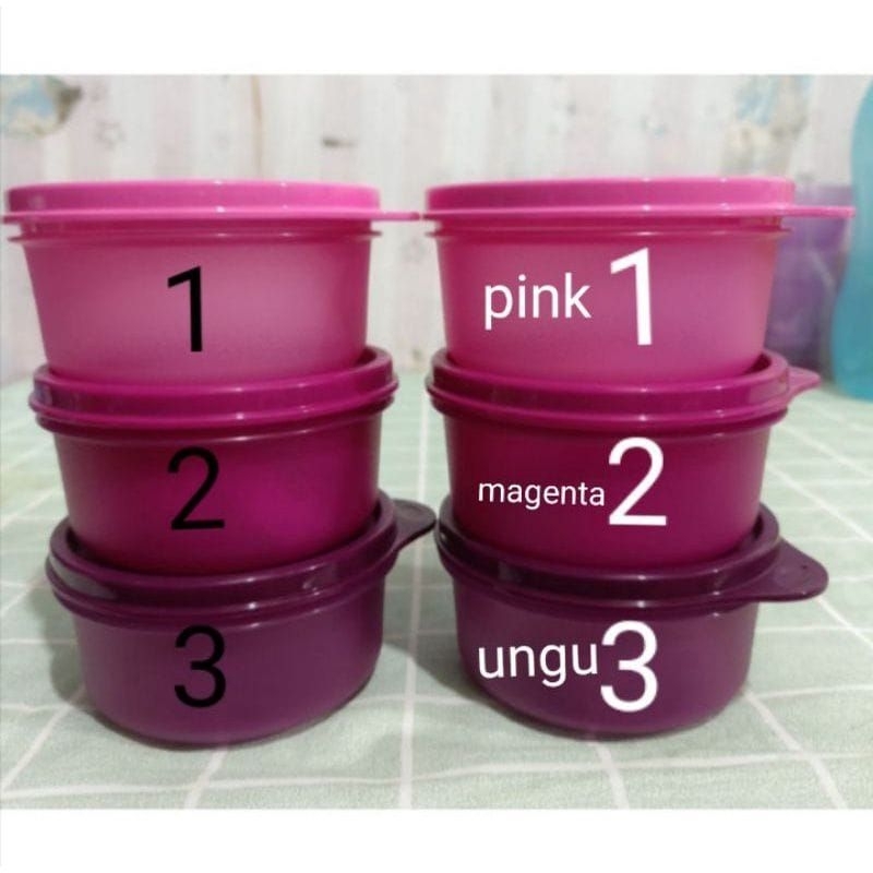 small server rice bowl mangkuk kecil saos sup sayur sambal bubur mpasi Tupperware