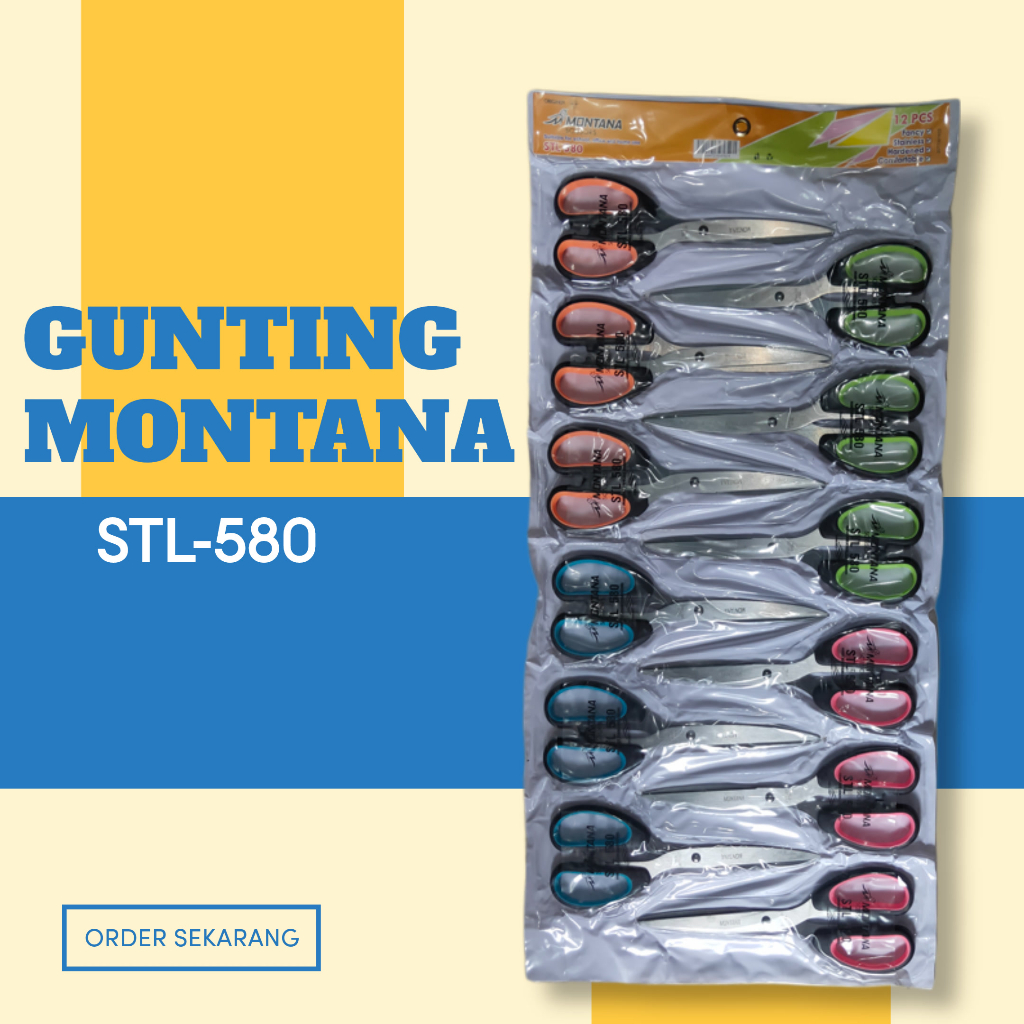 

GUNTING MONTANA STL 580/ GUNTING BESAR RENTENGAN