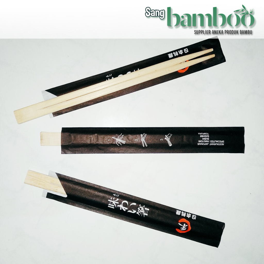 sumpit jepang genroku 3 psg-sumpit jepang asli 20 cm-japanese chopstick-genroku chopstick single use