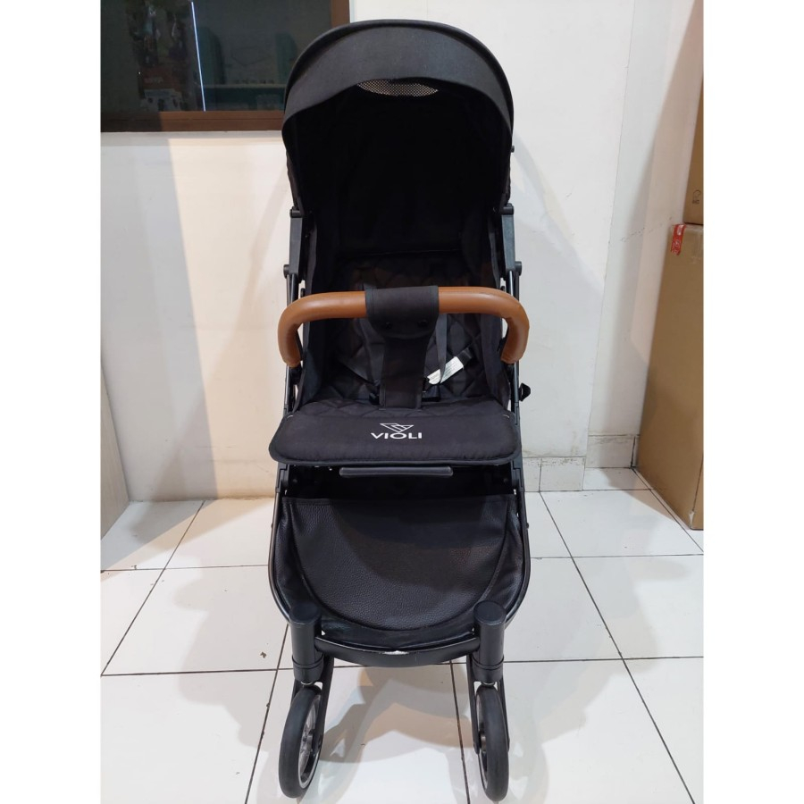 PRELOVED Violi Stroller Travelite Black Cabin size