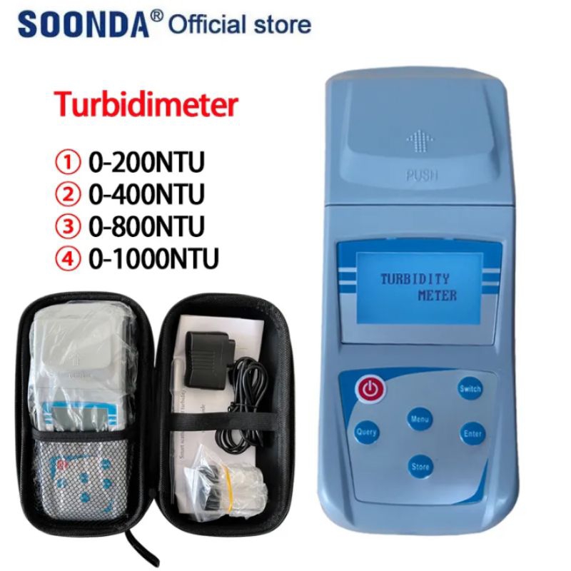 portable turbidity meter turbidimeter zd-10a 1000ntu 1000 ntu