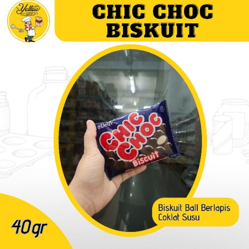 

CHIC CHOC BISKUIT BALL 40GR