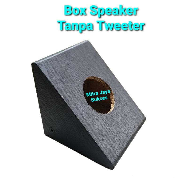Box Speaker Sudut Tanpa Tweeter
