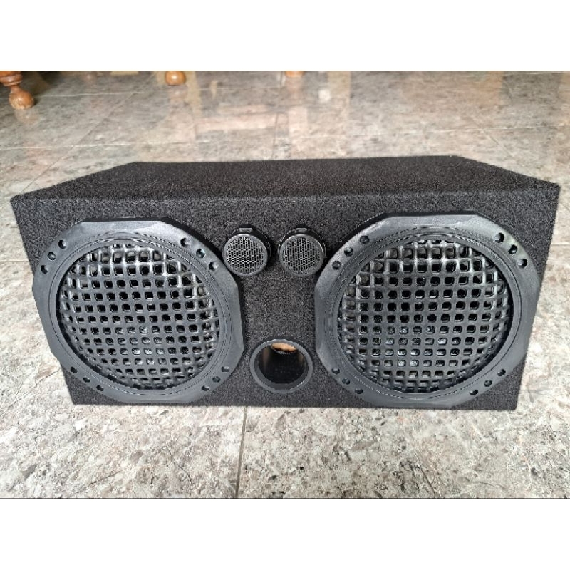 Speaker Pasif 6 Inch SETEREO 2 X 60 Watt Tinggal Pakai