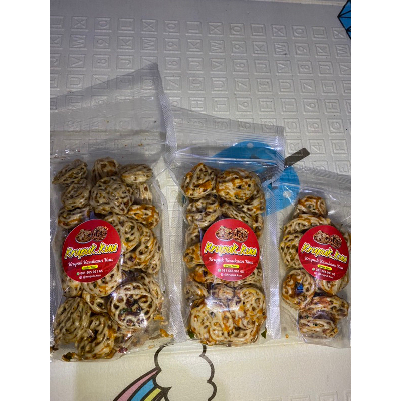 

Krupuk Eeblak Bantat, Seblak rafael kering krupuk seblak bantat viral