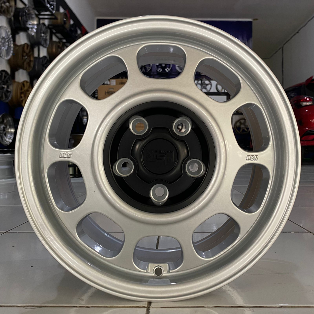 Velg HSR KLG 9100 RING 16 Lubang 5 Pelek Kaleng Mobil Grandmax