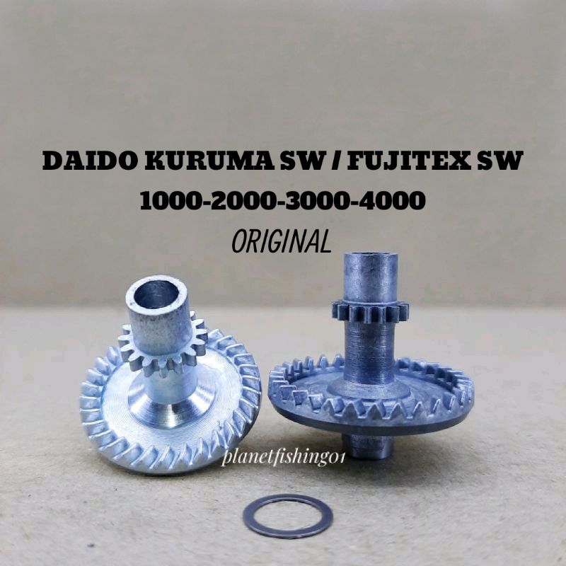 drive gear daido kuruma sw / drive gear daido fujitex sw / main gear reel daido kuruma sw 1000 2000 