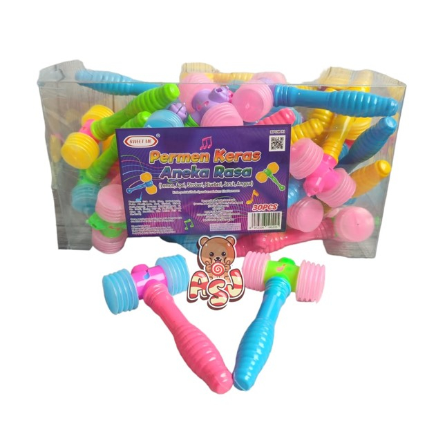 

SWEET PERMEN BENTUK HAMMER ISI 30