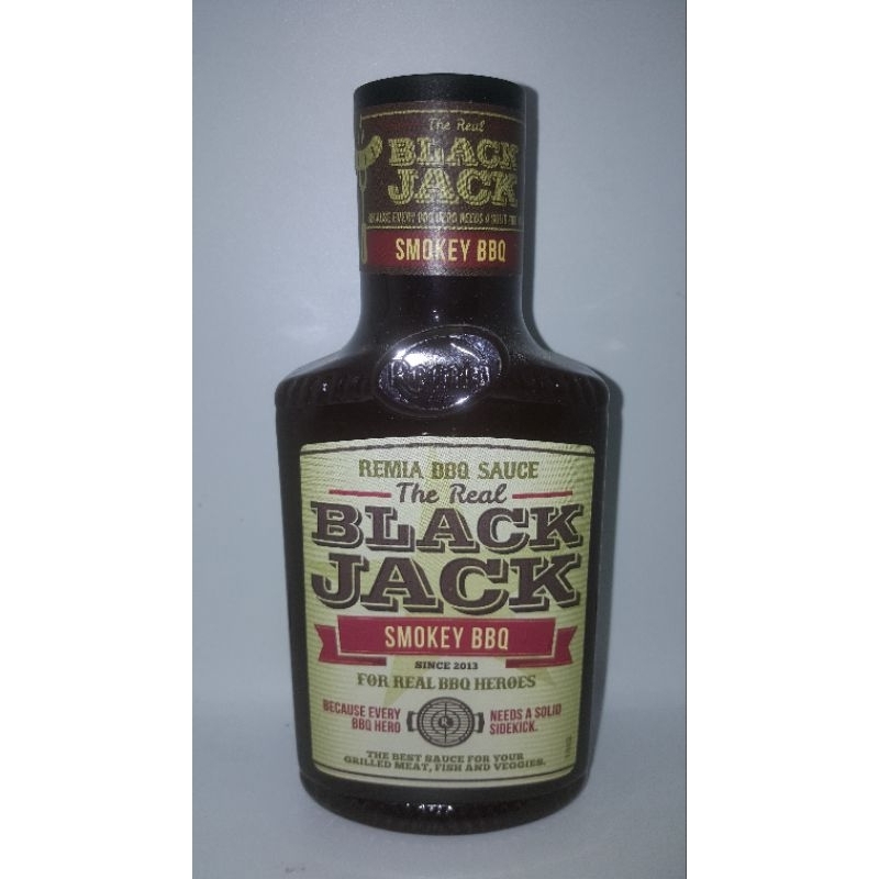 Remia BBQ Sauce The Real Black Jack Smokey BBQ
