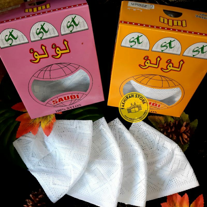 Peci Jaring Polos Putih Peci Lulu Putih Kopyah Jaring Polos Kopyah Jaring Putih Ecer