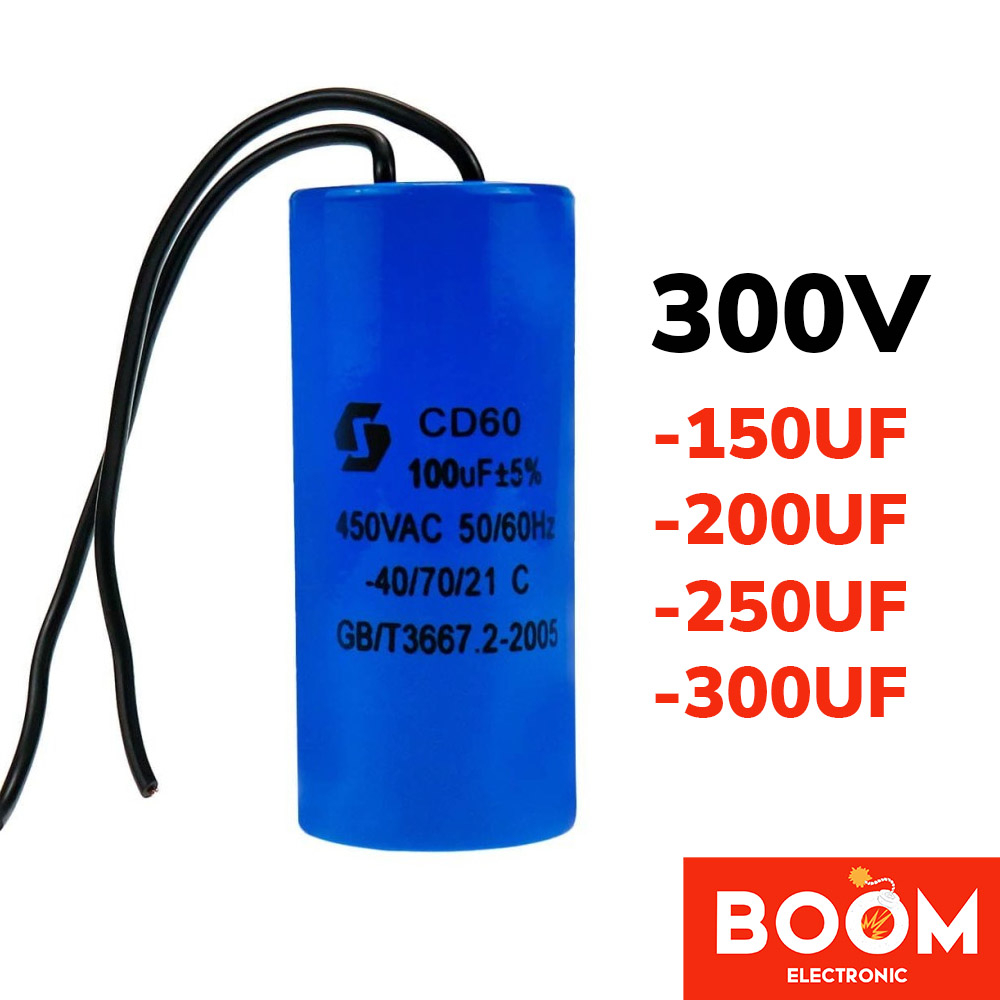 Capacitor CD60 300V AC Motor Start (7212)