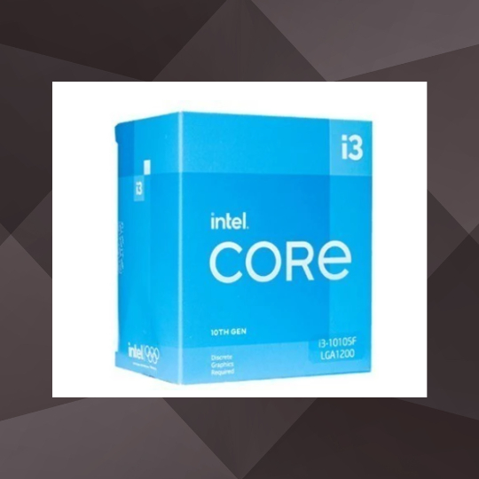 CPU PROSESOR INTEL LGA 1200 GEN 10 i3-10105F Box