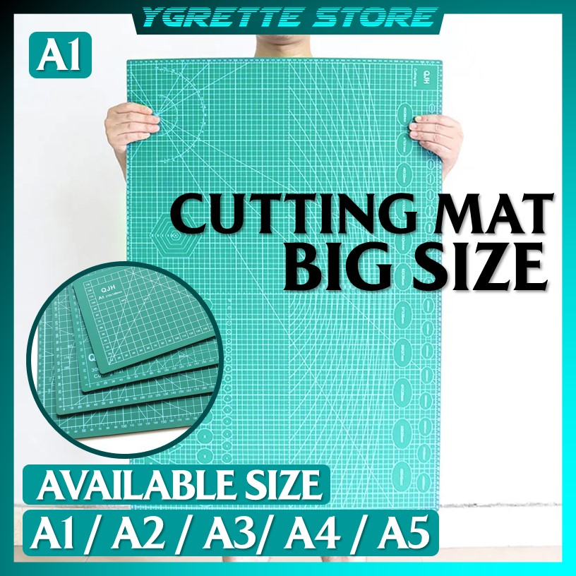 

YGRETTE - QJH Working Pad Cutting Mat Alas Potong Papan Kerja A1 A2 A3 A4 A5