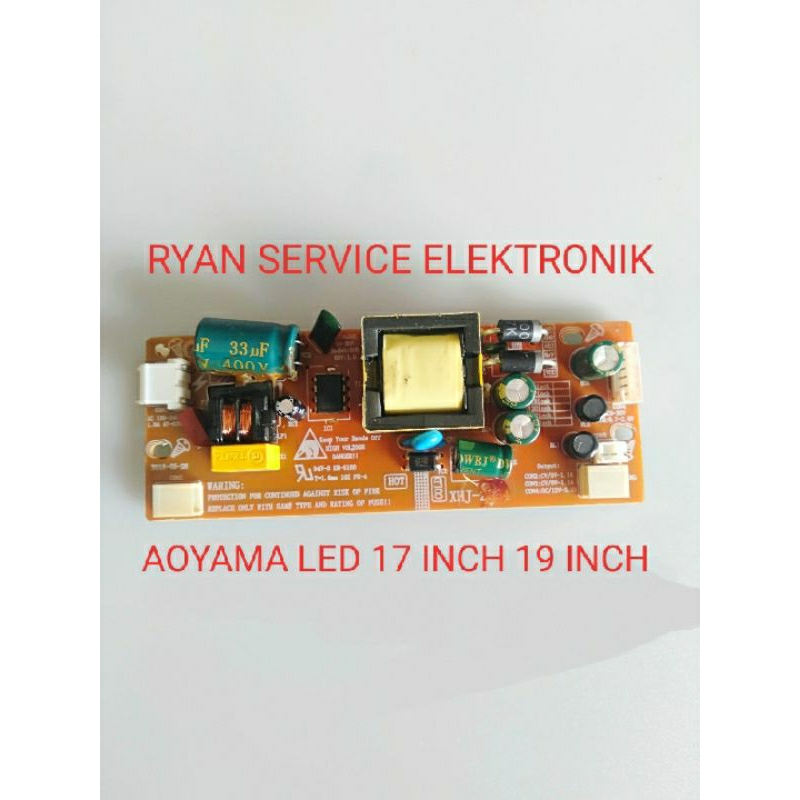 psu power suplay TV LED AOYAMA 17 INCH - 19 INCH