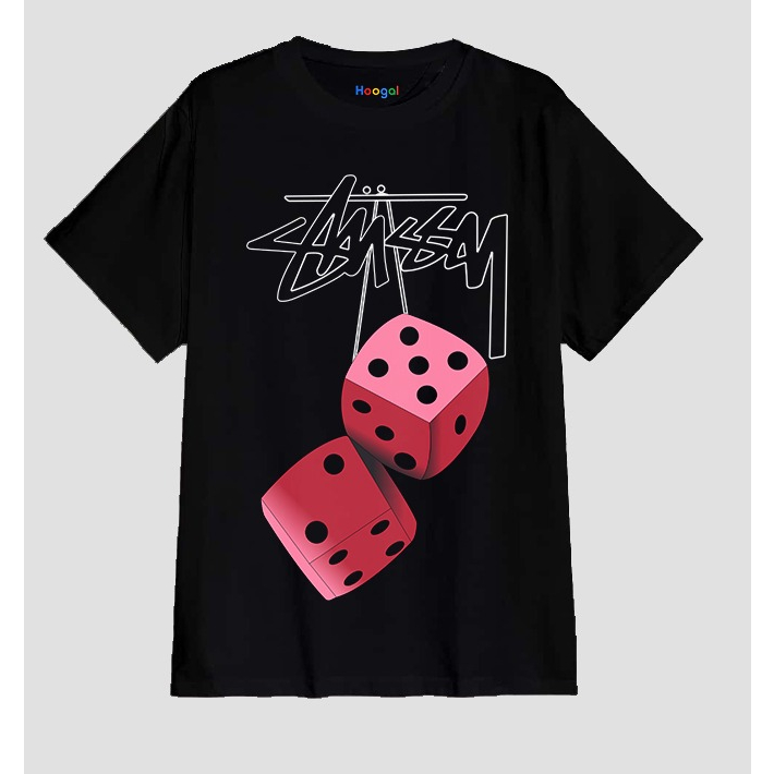 Hoogal Kaos Motif Stuzzy Distro 20s Sablon DTF