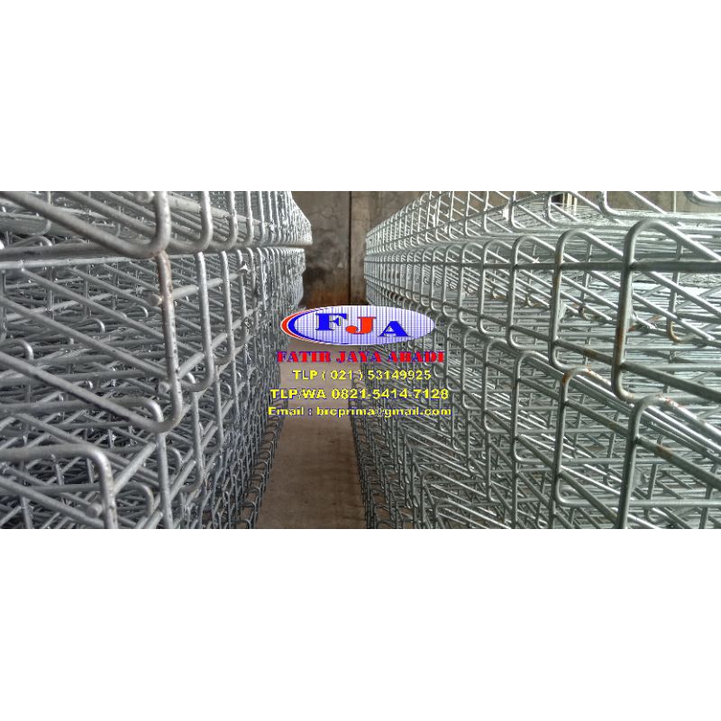 Pagar BRC electro pleating T 90 x L 240 8mm
