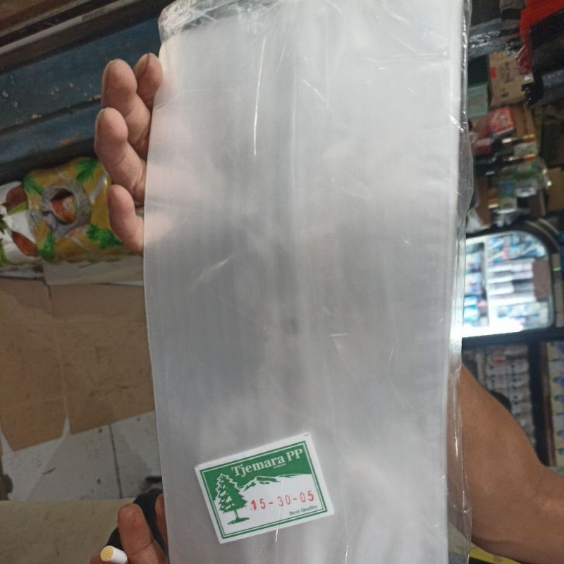 Plastik PP ukuran 15 x 30 05