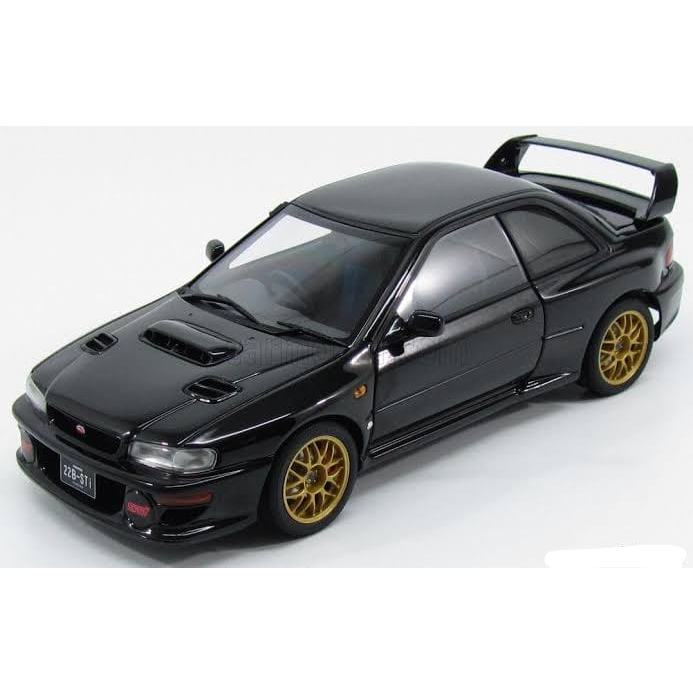Diecast Autoart 1:18 Subaru Impreza 22B Limited Sertifikat Miniatur Mobil