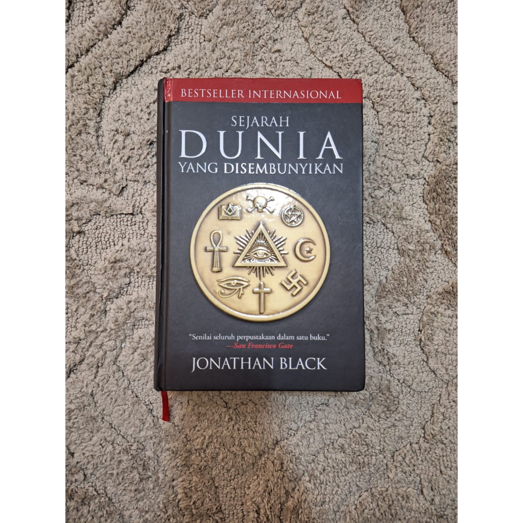 

buku judul sejarah dunia yang disembunyikan jonathan black bekas