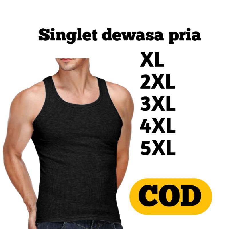 kaos dalam pria atau singlet pria XL,XXL,XXXL,XXXXL,XXXXX singlet jumbo big size XL 2XL 3XL 4XL 5XL