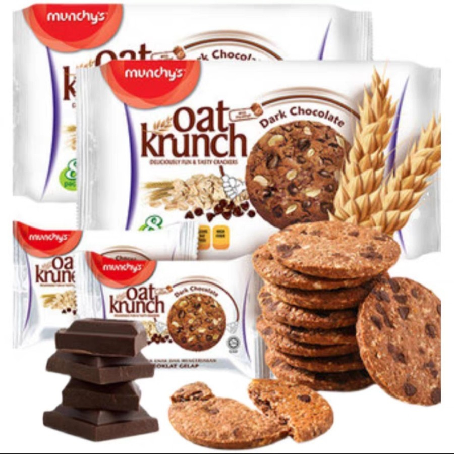 

CEMILAN BISKUIT MUNCHY OAT CRUNCH MALAYSIA COOKIES GANDUM COKLAT