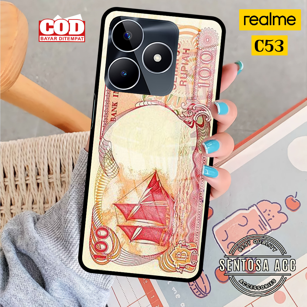 Softcase Glass Kaca REALME C53 - Casing HP REALME C53 [ S25 ].