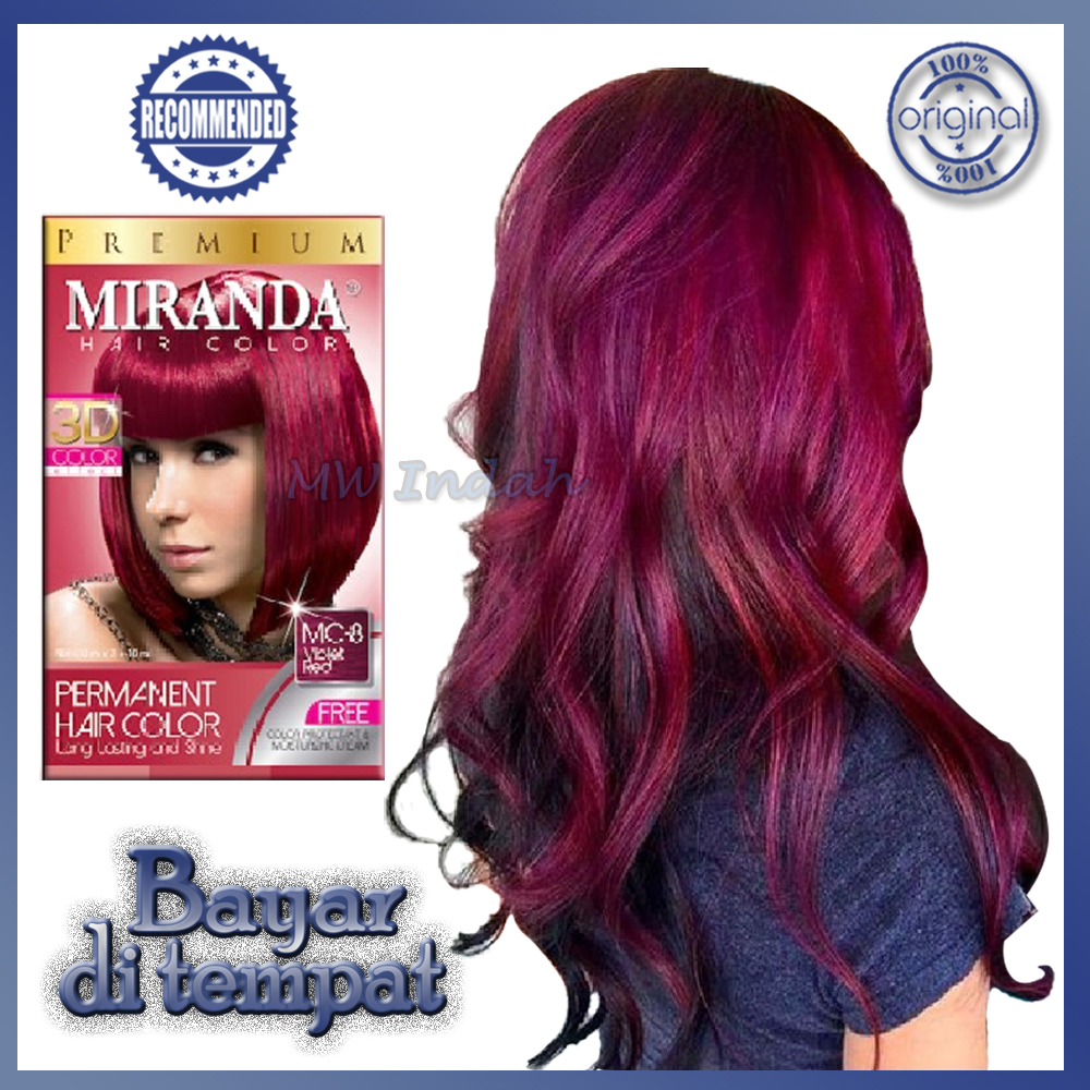 Cat Rambut Miranda Original BPOM Semir Rambut Yang Bagus Permanen Cat Rambut Korea Untuk Pria Dan Wa