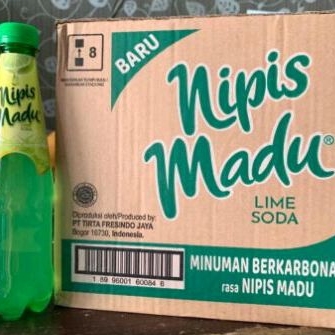 

Nipis madu lime soda 330ml 1 dus isi 12 botol / minuman penyegar