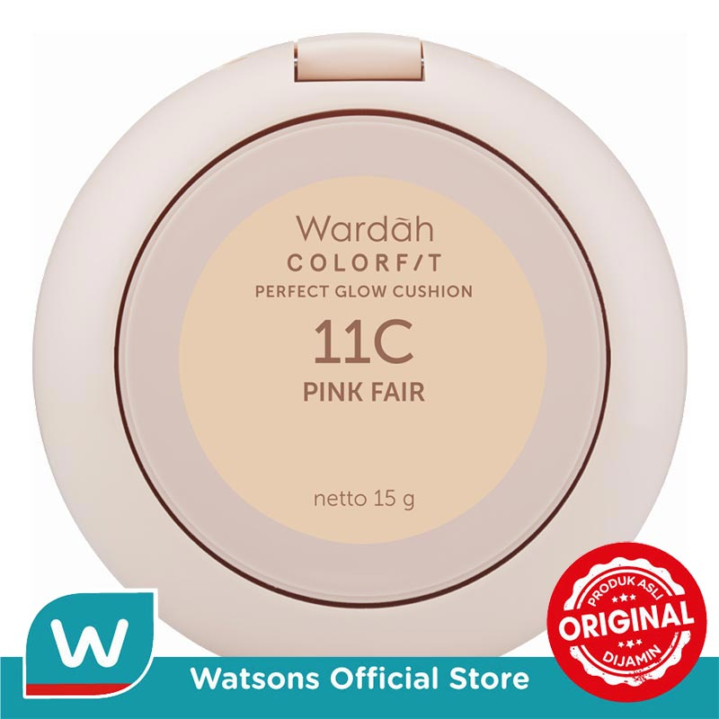 Wardah Colorfit Perfect Glow Cushion - 11C Pink Fair