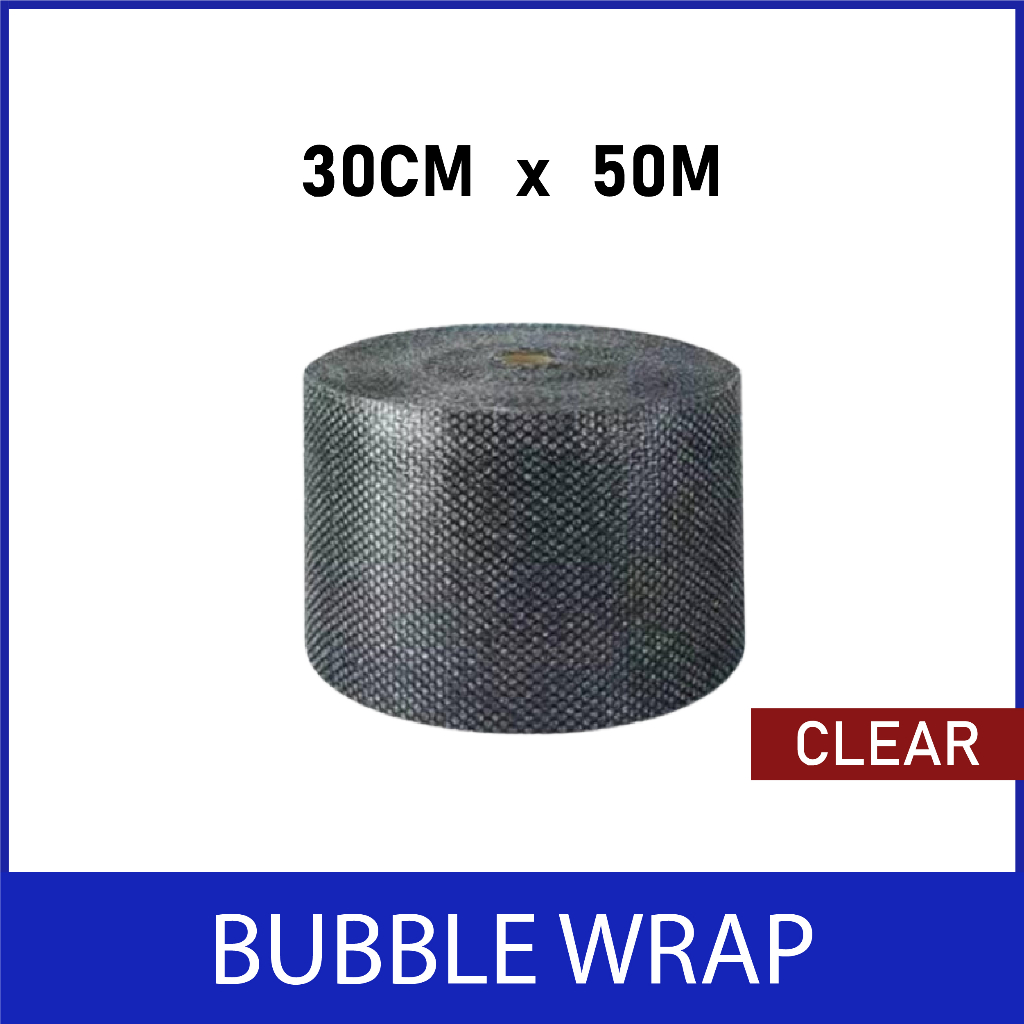 

BUBBLE WRAP 30CM X 50M | BUBBLE WRAP BENING HITAM 50M