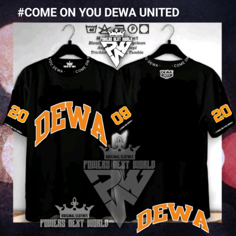 kaos dewa united/kaos suporter dewa united/kaos keren dewa/kaos elegan