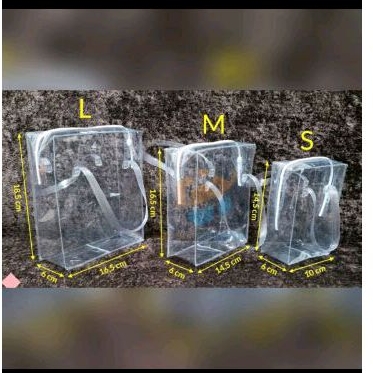 Pouch Mika Transparan | pouch baby & travel | souvenir