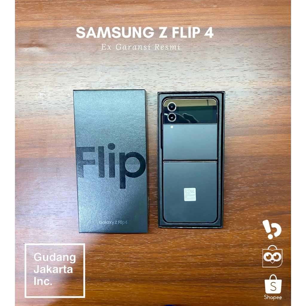 Samsung z flip 4 5g 8/256 gb graphite sein