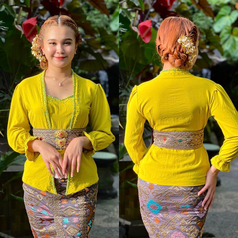 Kebaya cringkel payet mutiara - kebaya Airflo payet