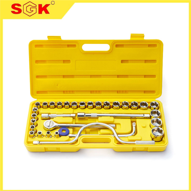 SGK KUNCI SOK 32 PCS SOK SET 8 - 32 MM BOX PLASTIK